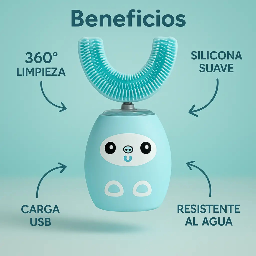 Cepillo de Dientes 360° para Niños