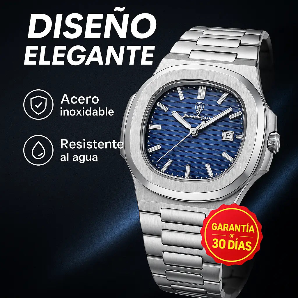 RELOJ NAUTILUS™ I Estilo, resistencia y elegancia en tu muñeca I