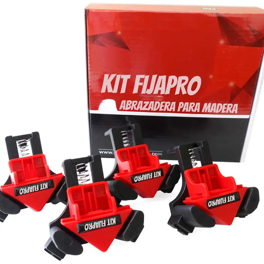 KIT FIJAPRO - KIT DE ABRAZADERAS PARA MADERA