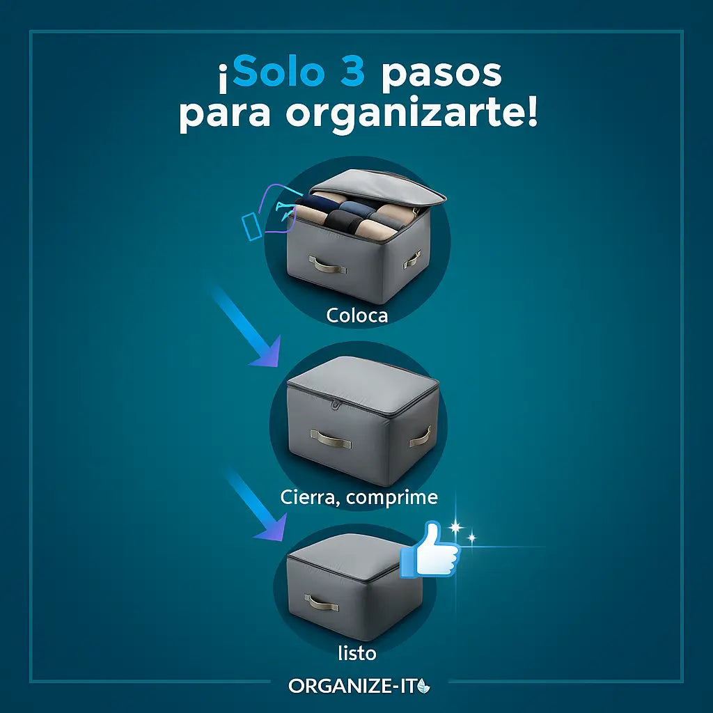 ORGANIZADOR COMPRIMIBLE